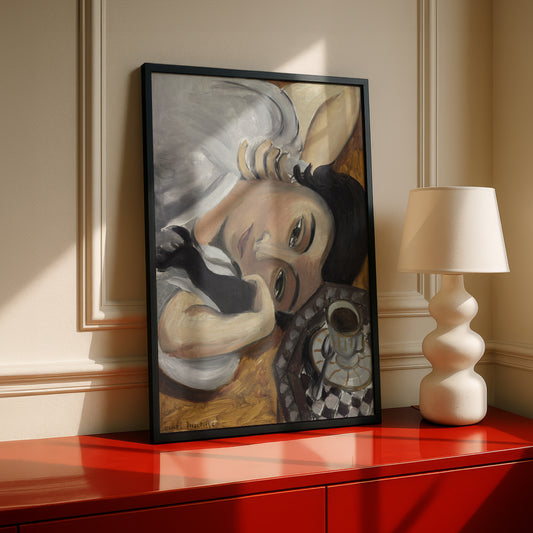 Laurette with a Cup of Coffee by Henri Matisse | Fine Art Print | Wall Art