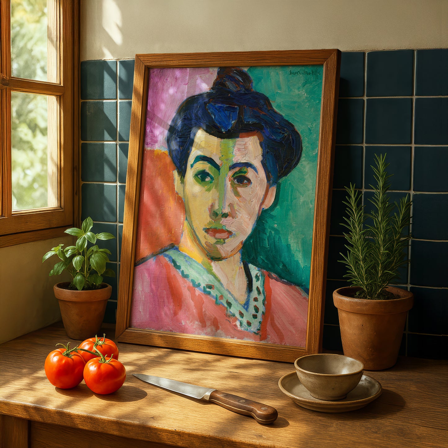 The Green Stripe (La Raie verte) by Henri Matisse | Premium Art Print | Wall Art