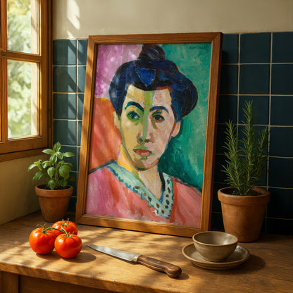 The Green Stripe (La Raie verte) by Henri Matisse | Premium Art Print | Wall Art