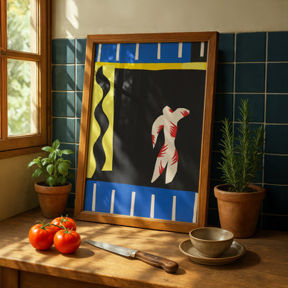 The Clown Cut-out by Henri Matisse | Premium Art Print | Wall Art