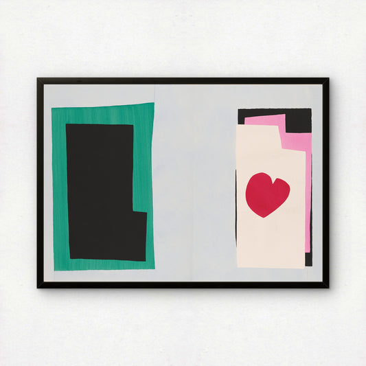 The Heart Cut-out by Henri Matisse | Premium Art Print | Wall Art