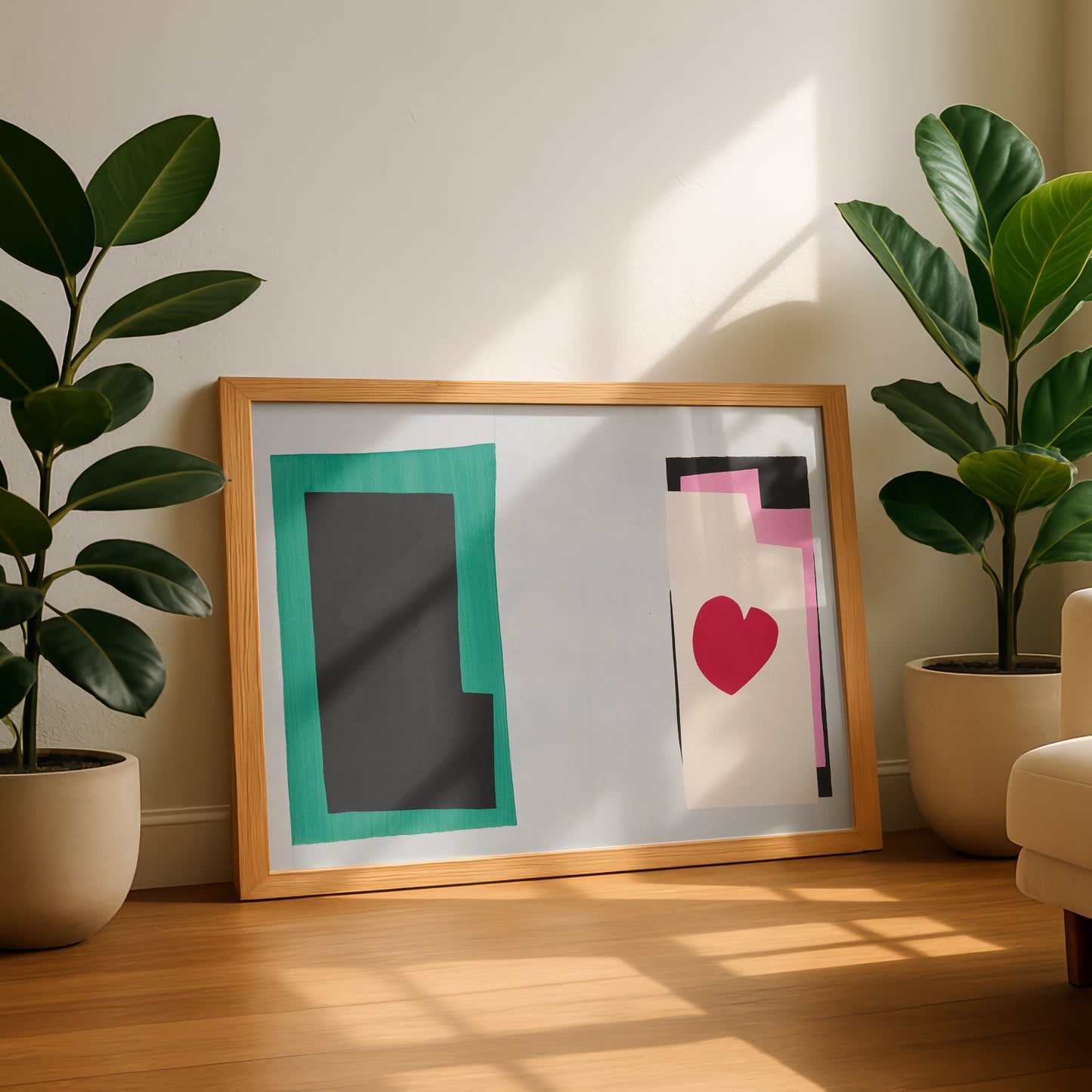 The Heart Cut-out by Henri Matisse | Premium Art Print | Wall Art