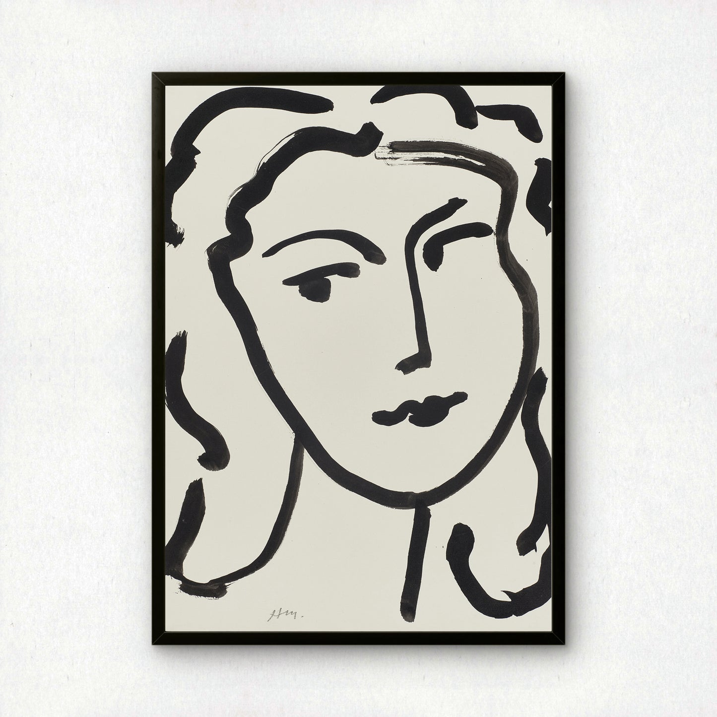 Visage de femme by Henri Matisse | Fine Art Print | Wall Art