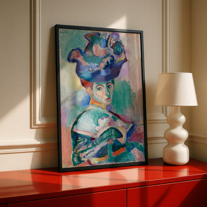 Woman with a Hat by Henri Matisse | Premium Art Print | Wall Art