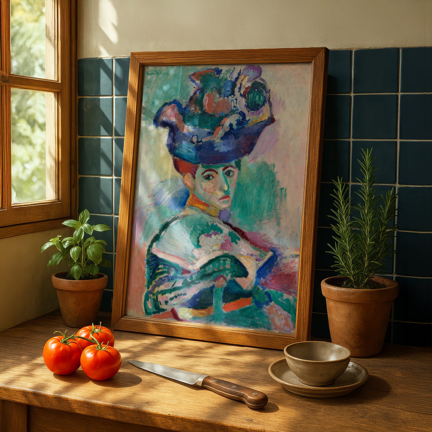 Woman with a Hat by Henri Matisse | Premium Art Print | Wall Art