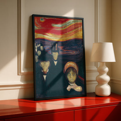 Anxiety by Edvard Munch | Premium Art Print | Wall Art
