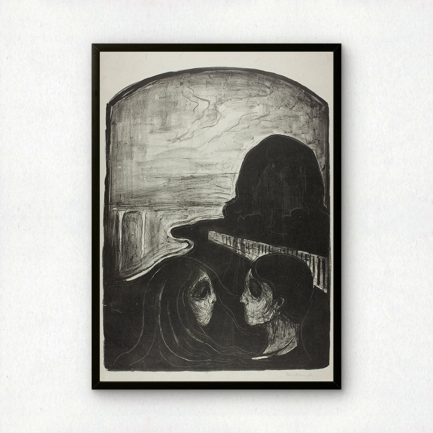 Attraction I by Edvard Munch | Premium Art Print | Wall Art
