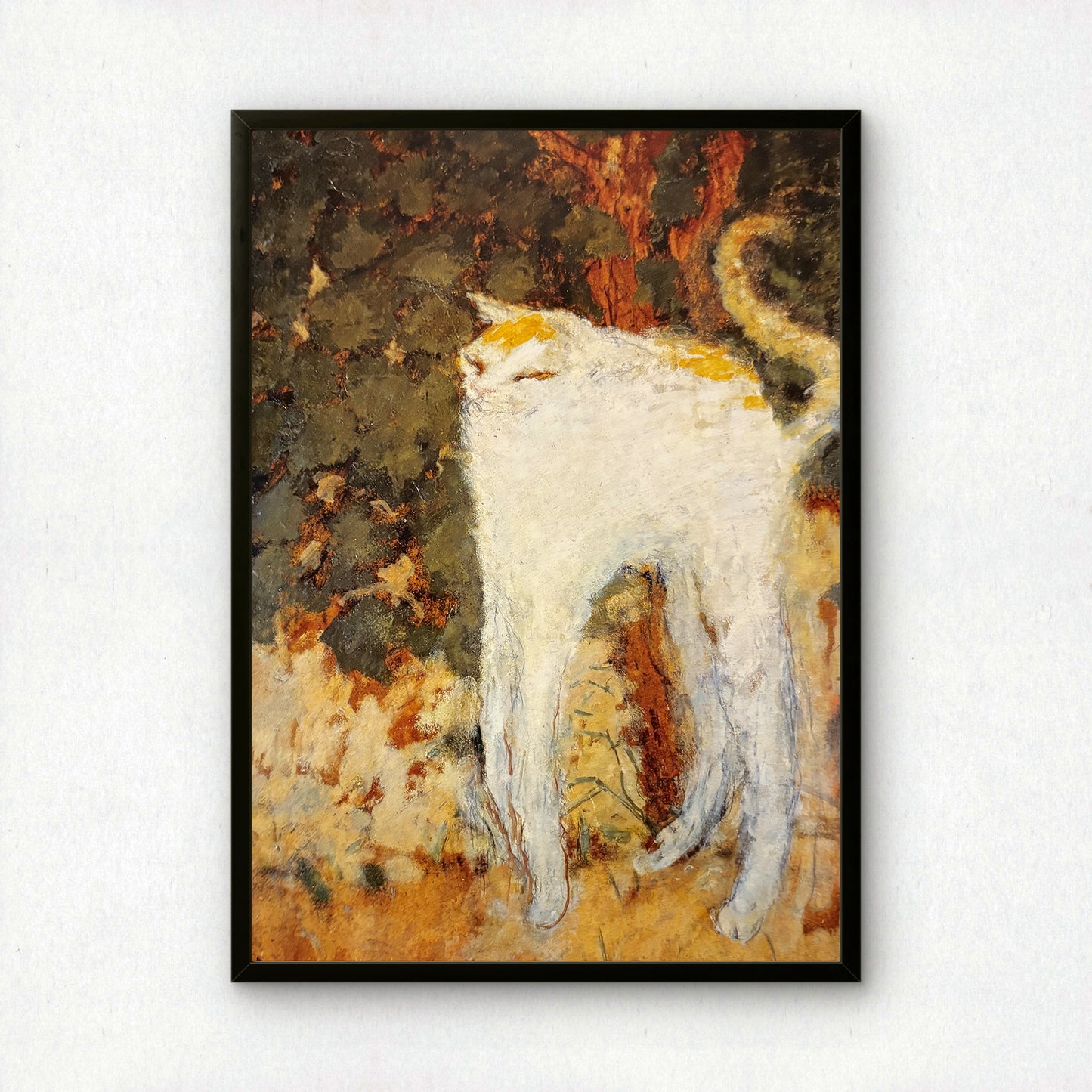 The White Cat | Pierre Bonnard | Fine Art Cat Print | Cat Lover Gift | Wall Art