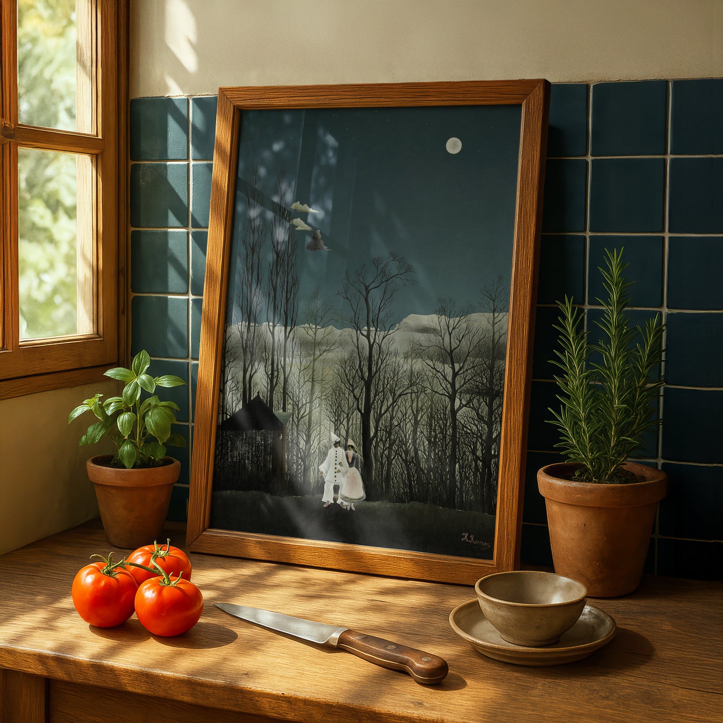 A Carnival Evening by Henri Rousseau | Premium Art Print | Wall Art