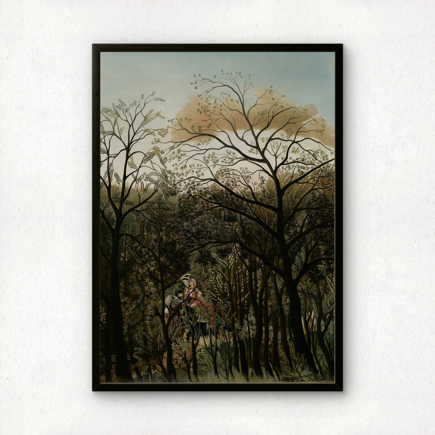 Rendezvous in the Forest by Henri Rousseau | Premium Art Print | Wall Art