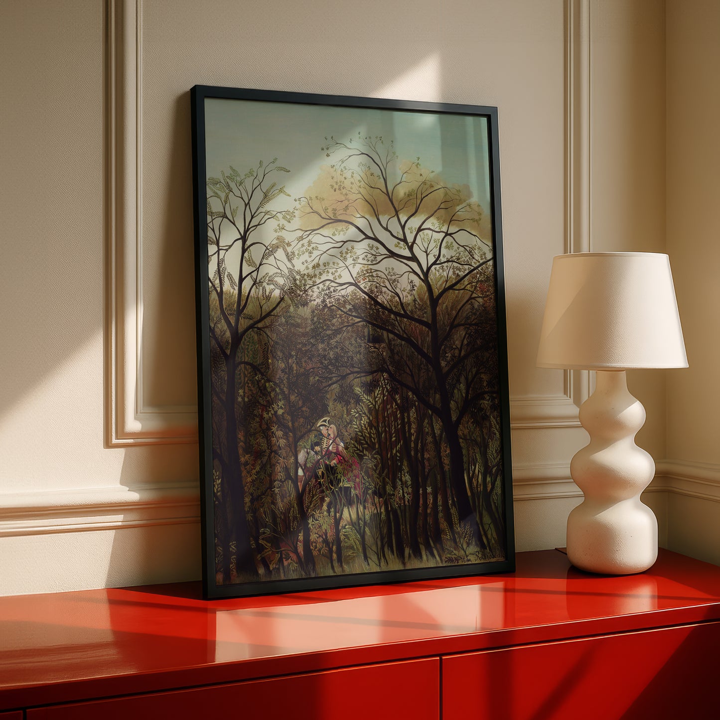Rendezvous in the Forest by Henri Rousseau | Premium Art Print | Wall Art