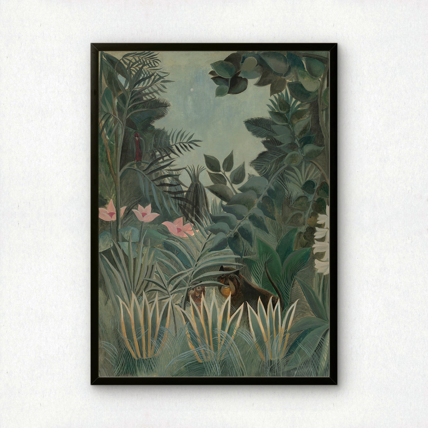 The Equatorial Jungle by Henri Rousseau | Premium Art Print | Wall Art