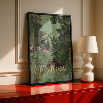 The Equatorial Jungle by Henri Rousseau | Premium Art Print | Wall Art
