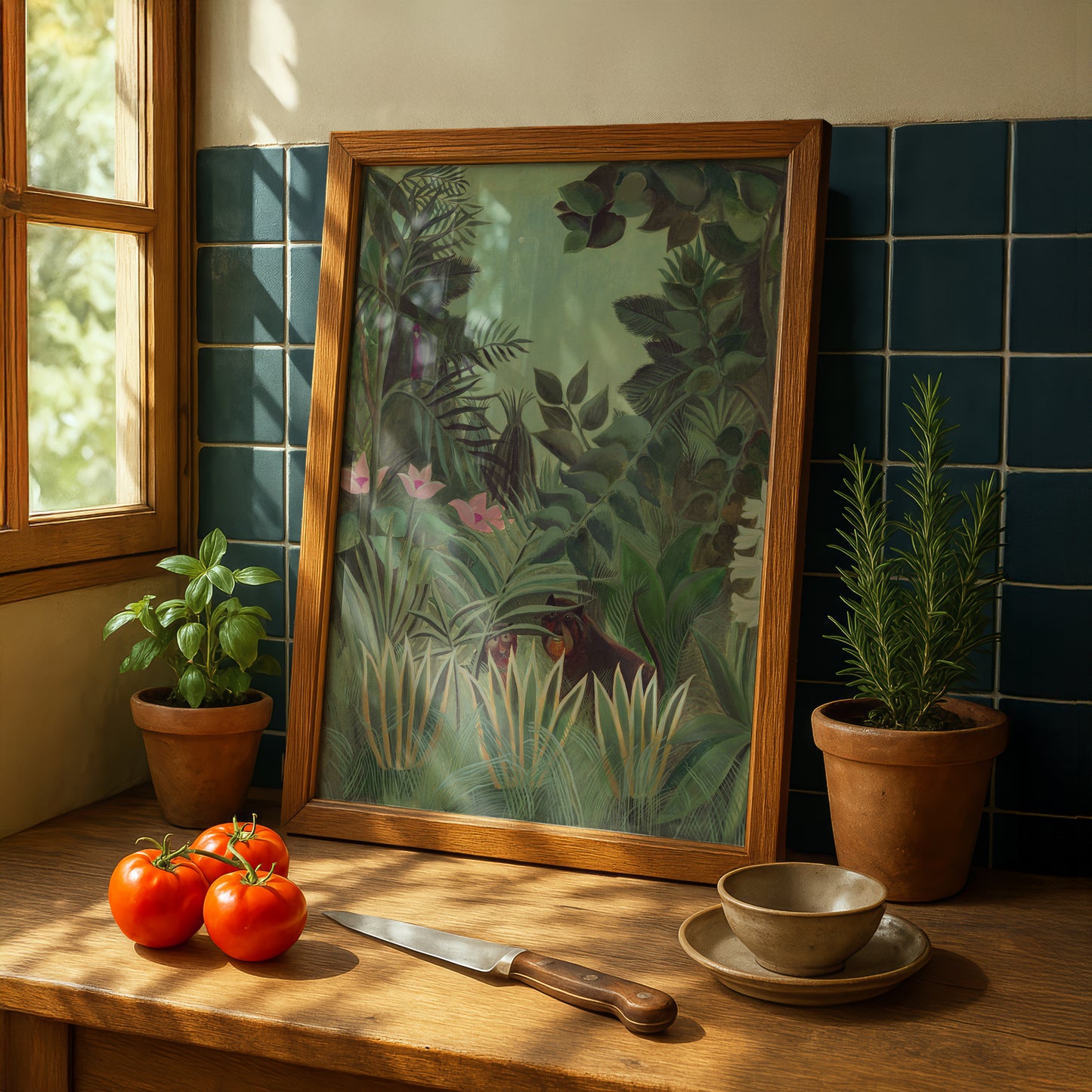 The Equatorial Jungle by Henri Rousseau | Premium Art Print | Wall Art
