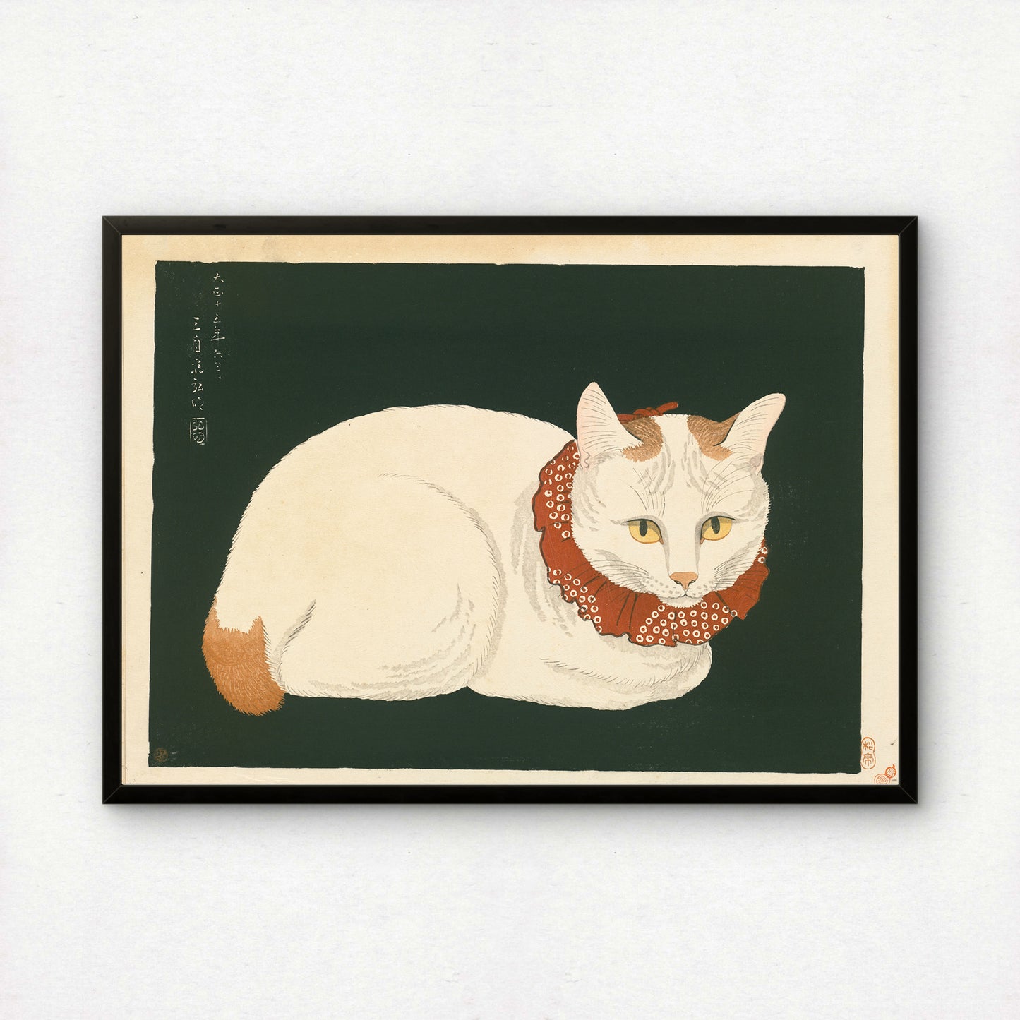 Tama the Cat | Takahashi Shōtei | Fine Art Cat Print | Cat Lover Gift | Wall Art