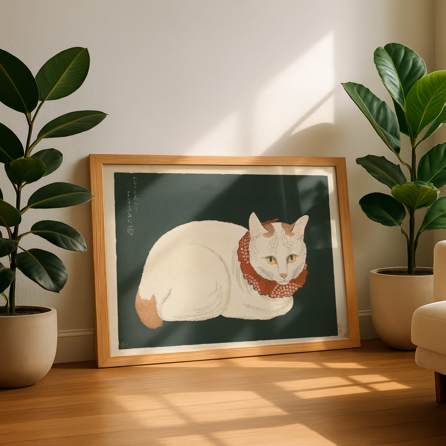 Tama the Cat | Takahashi Shōtei | Fine Art Cat Print | Cat Lover Gift | Wall Art