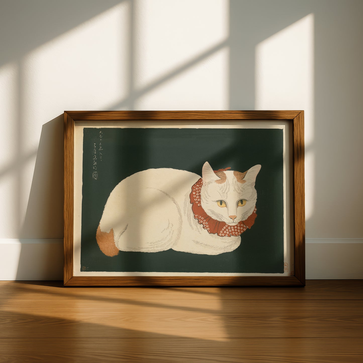 Tama the Cat | Takahashi Shōtei | Fine Art Cat Print | Cat Lover Gift | Wall Art