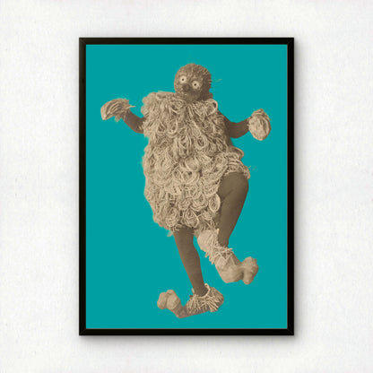 Bibo Tanzmasken Print | Lavinia Schulz & Walter Holdt Dance Mask Photograph | German Expressionist Wall Art