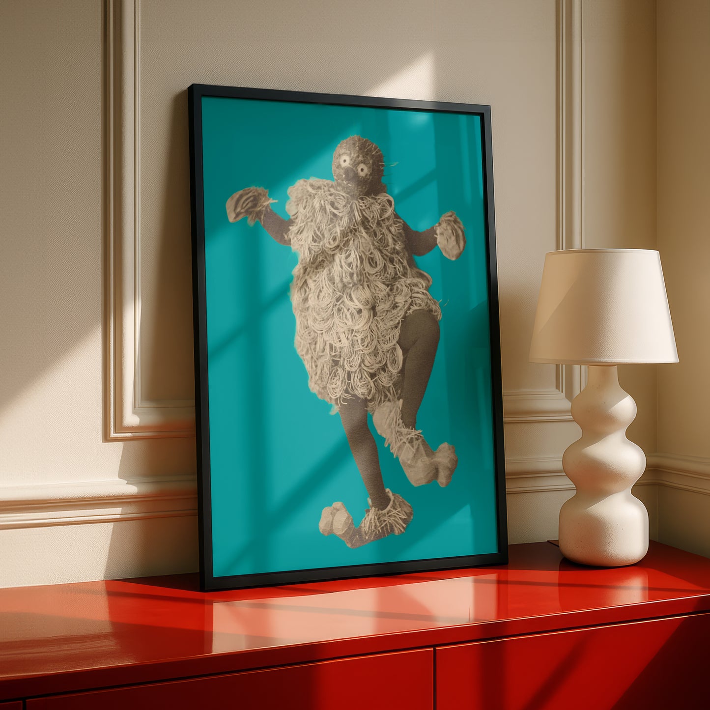 Bibo Tanzmasken Print | Lavinia Schulz & Walter Holdt Dance Mask Photograph | German Expressionist Wall Art