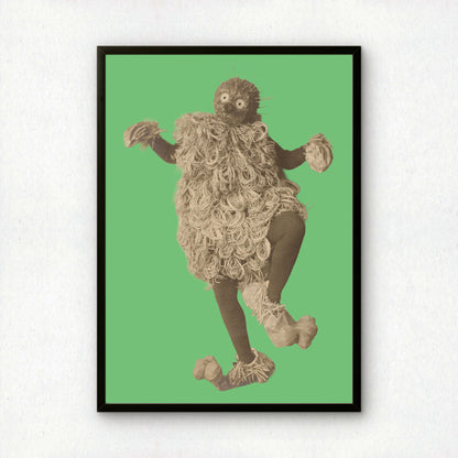 Bibo Tanzmasken Print | Lavinia Schulz & Walter Holdt Dance Mask Photograph | German Expressionist Wall Art