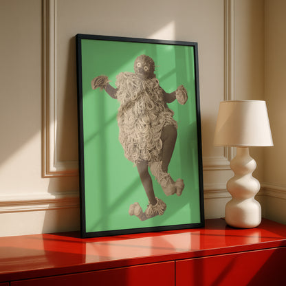 Bibo Tanzmasken Print | Lavinia Schulz & Walter Holdt Dance Mask Photograph | German Expressionist Wall Art