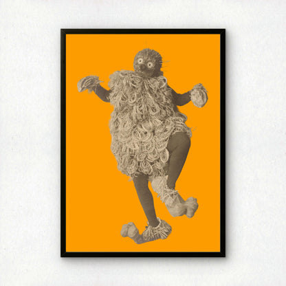 Bibo Tanzmasken Print | Lavinia Schulz & Walter Holdt Dance Mask Photograph | German Expressionist Wall Art