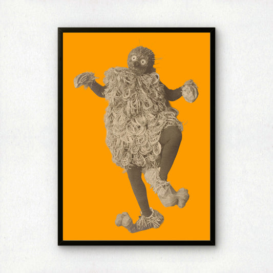 Bibo Tanzmasken Print | Lavinia Schulz & Walter Holdt Dance Mask Photograph | German Expressionist Wall Art