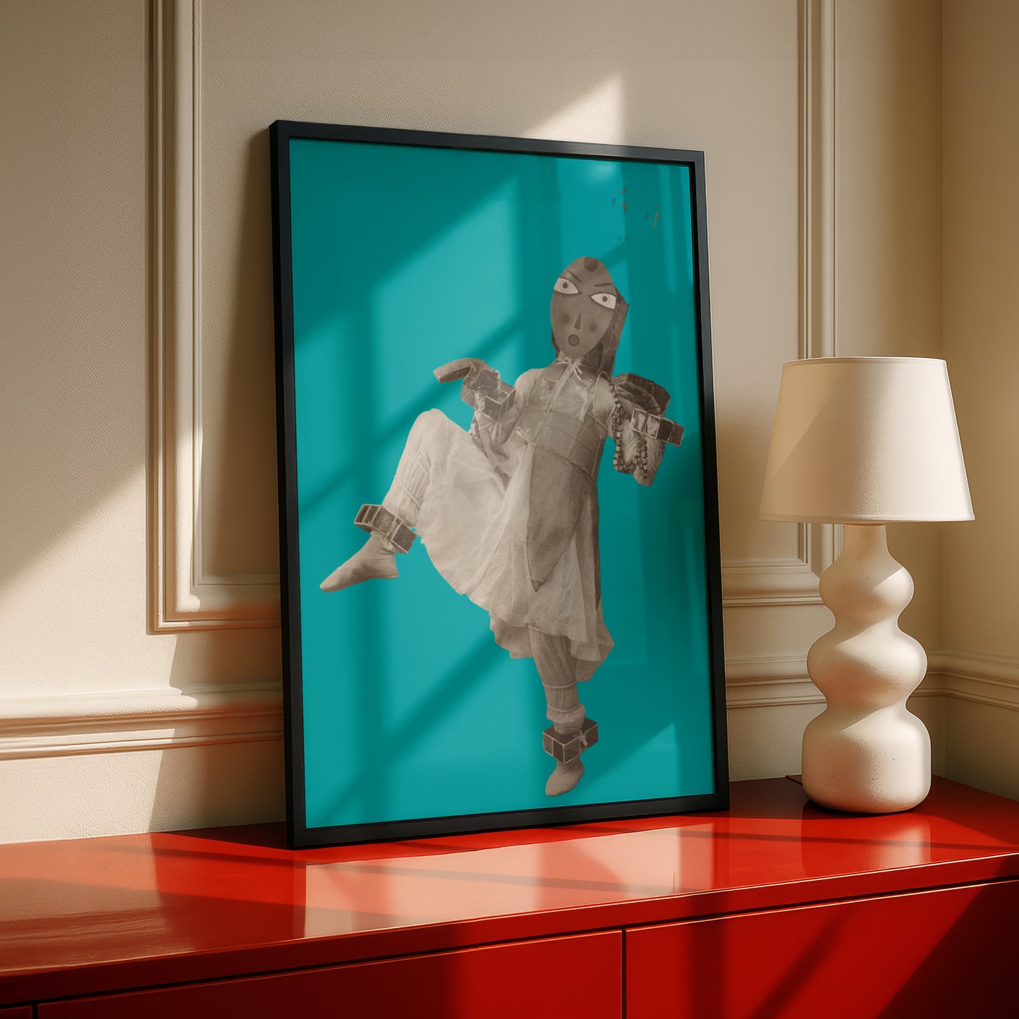Insect Dancer Tanzmasken Print | Lavinia Schulz & Walter Holdt Dance Mask Photograph | German Expressionist Wall Art