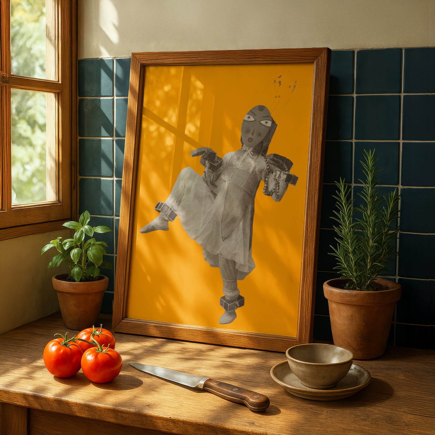 Insect Dancer Tanzmasken Print | Lavinia Schulz & Walter Holdt Dance Mask Photograph | German Expressionist Wall Art