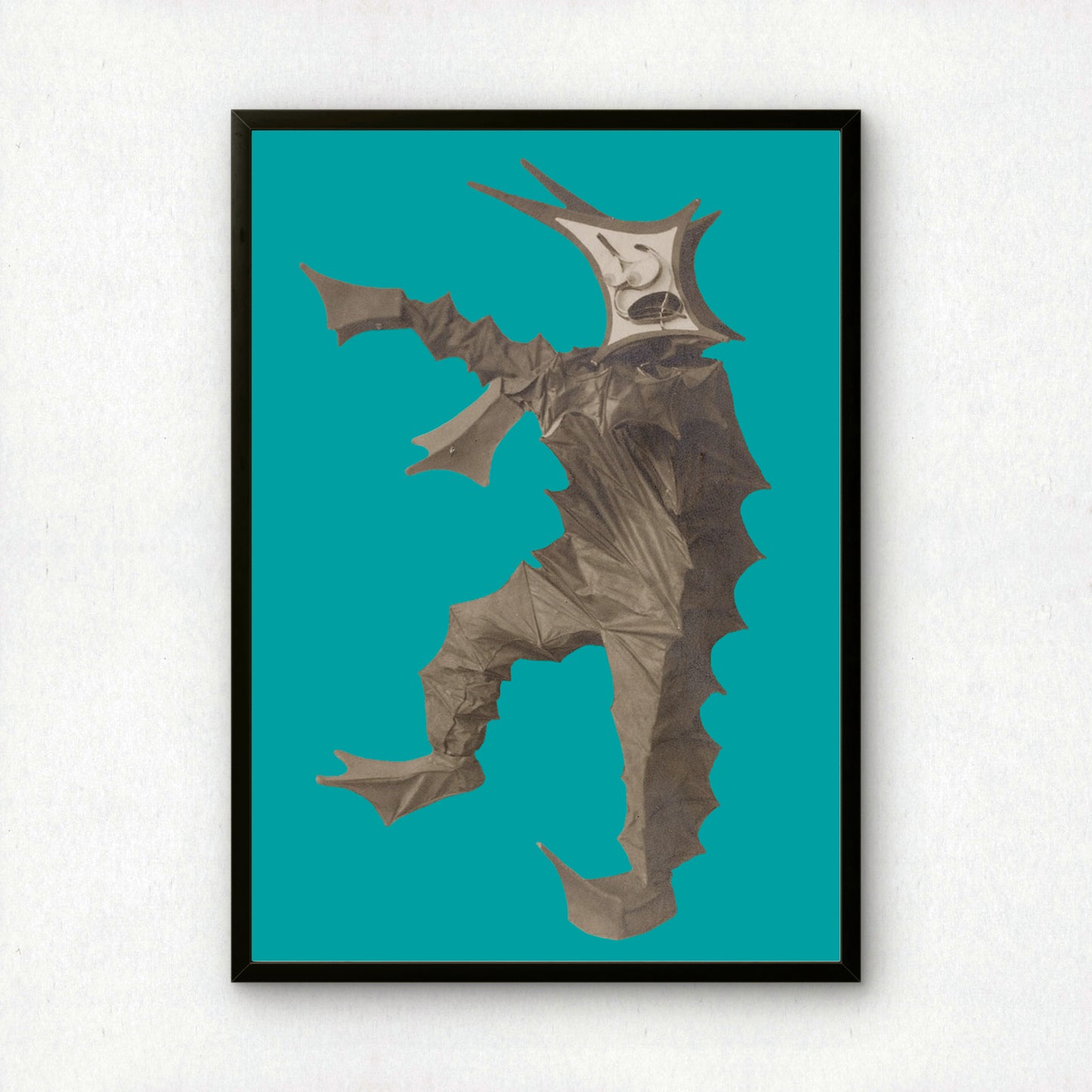 Spring Cattle Tanzmasken Print | Lavinia Schulz & Walter Holdt Dance Mask Photograph | German Expressionist Wall Art