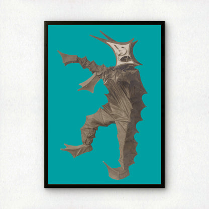 Spring Cattle Tanzmasken Print | Lavinia Schulz & Walter Holdt Dance Mask Photograph | German Expressionist Wall Art