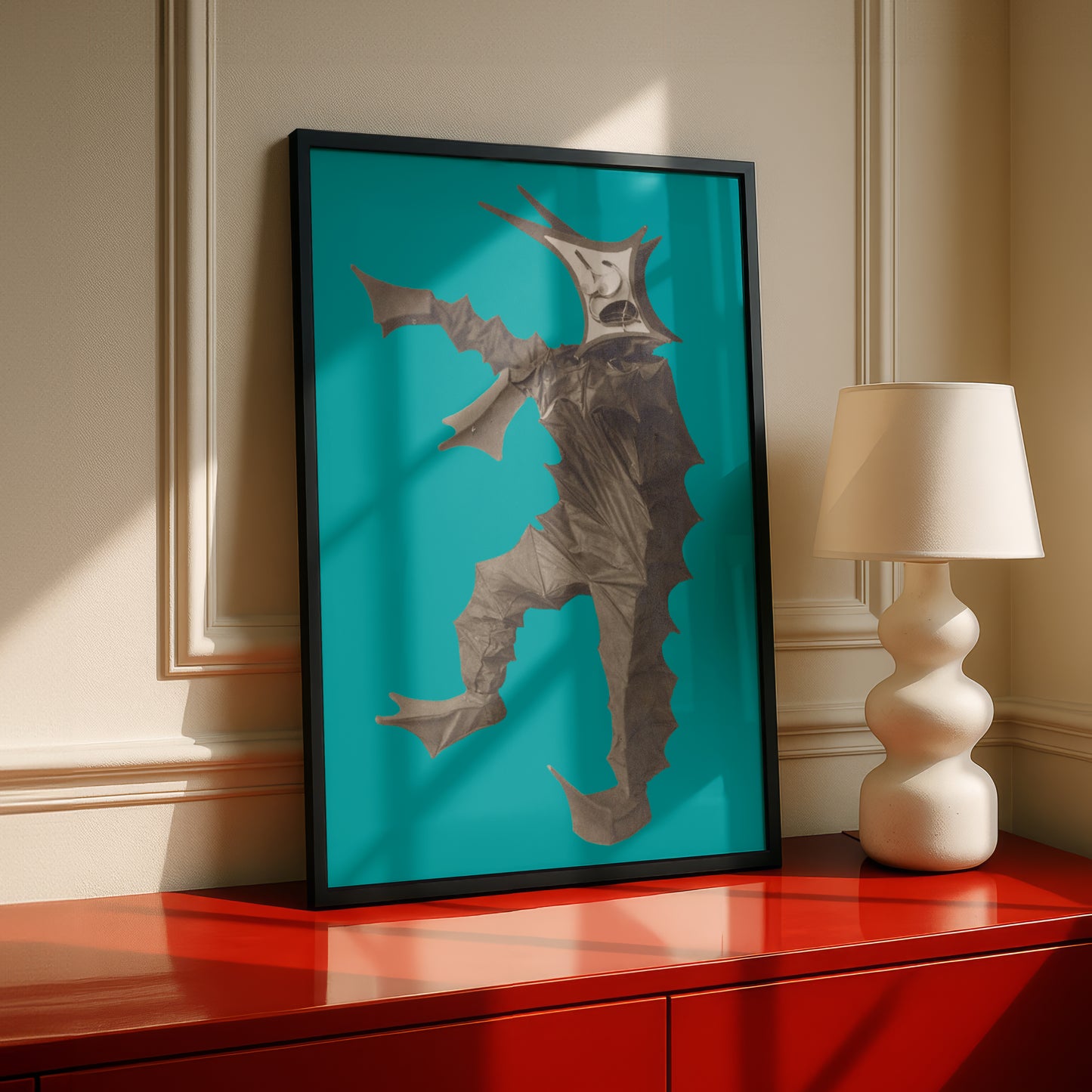 Spring Cattle Tanzmasken Print | Lavinia Schulz & Walter Holdt Dance Mask Photograph | German Expressionist Wall Art