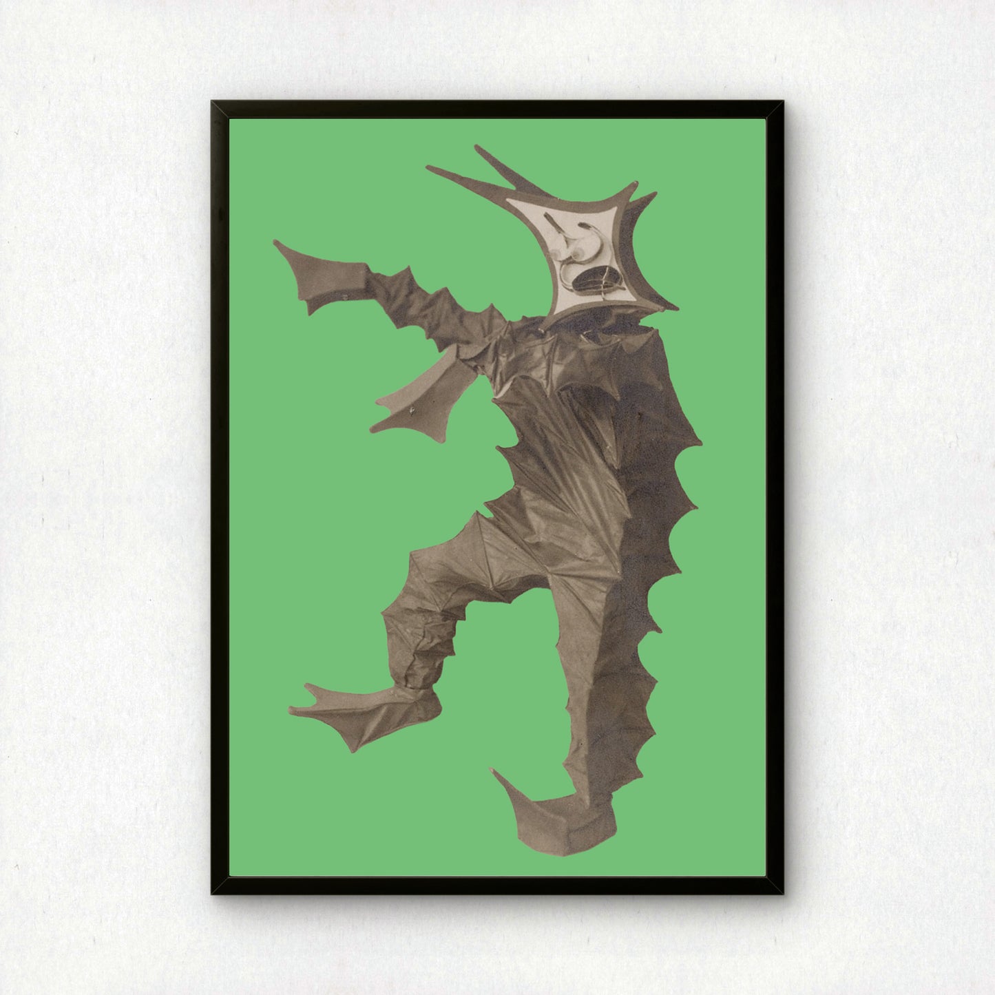 Spring Cattle Tanzmasken Print | Lavinia Schulz & Walter Holdt Dance Mask Photograph | German Expressionist Wall Art