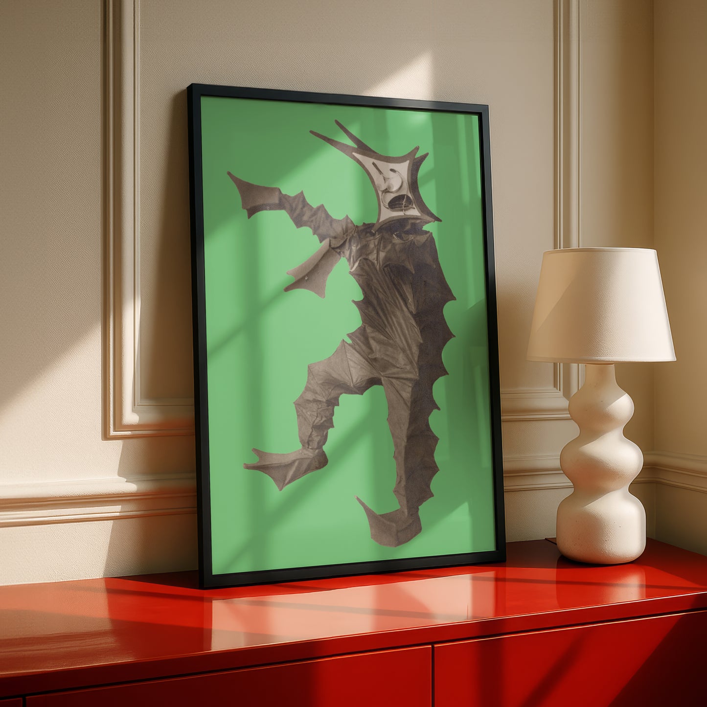 Spring Cattle Tanzmasken Print | Lavinia Schulz & Walter Holdt Dance Mask Photograph | German Expressionist Wall Art