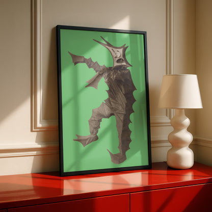 Spring Cattle Tanzmasken Print | Lavinia Schulz & Walter Holdt Dance Mask Photograph | German Expressionist Wall Art