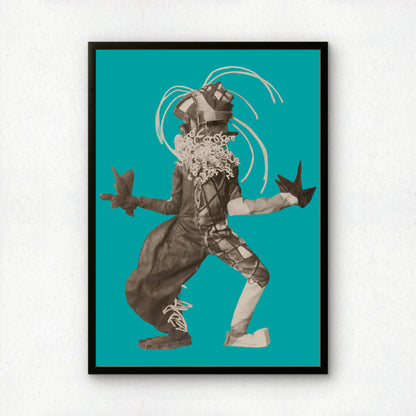 Toboggan Man Tanzmasken Print | Lavinia Schulz & Walter Holdt Dance Mask Photograph | German Expressionist Wall Art