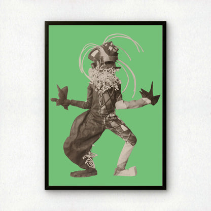 Toboggan Man Tanzmasken Print | Lavinia Schulz & Walter Holdt Dance Mask Photograph | German Expressionist Wall Art