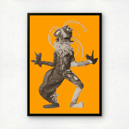 Toboggan Man Tanzmasken Print | Lavinia Schulz & Walter Holdt Dance Mask Photograph | German Expressionist Wall Art