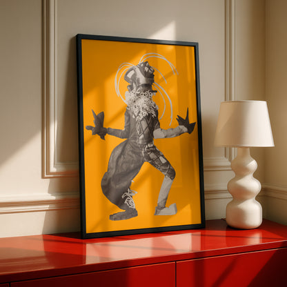 Toboggan Man Tanzmasken Print | Lavinia Schulz & Walter Holdt Dance Mask Photograph | German Expressionist Wall Art