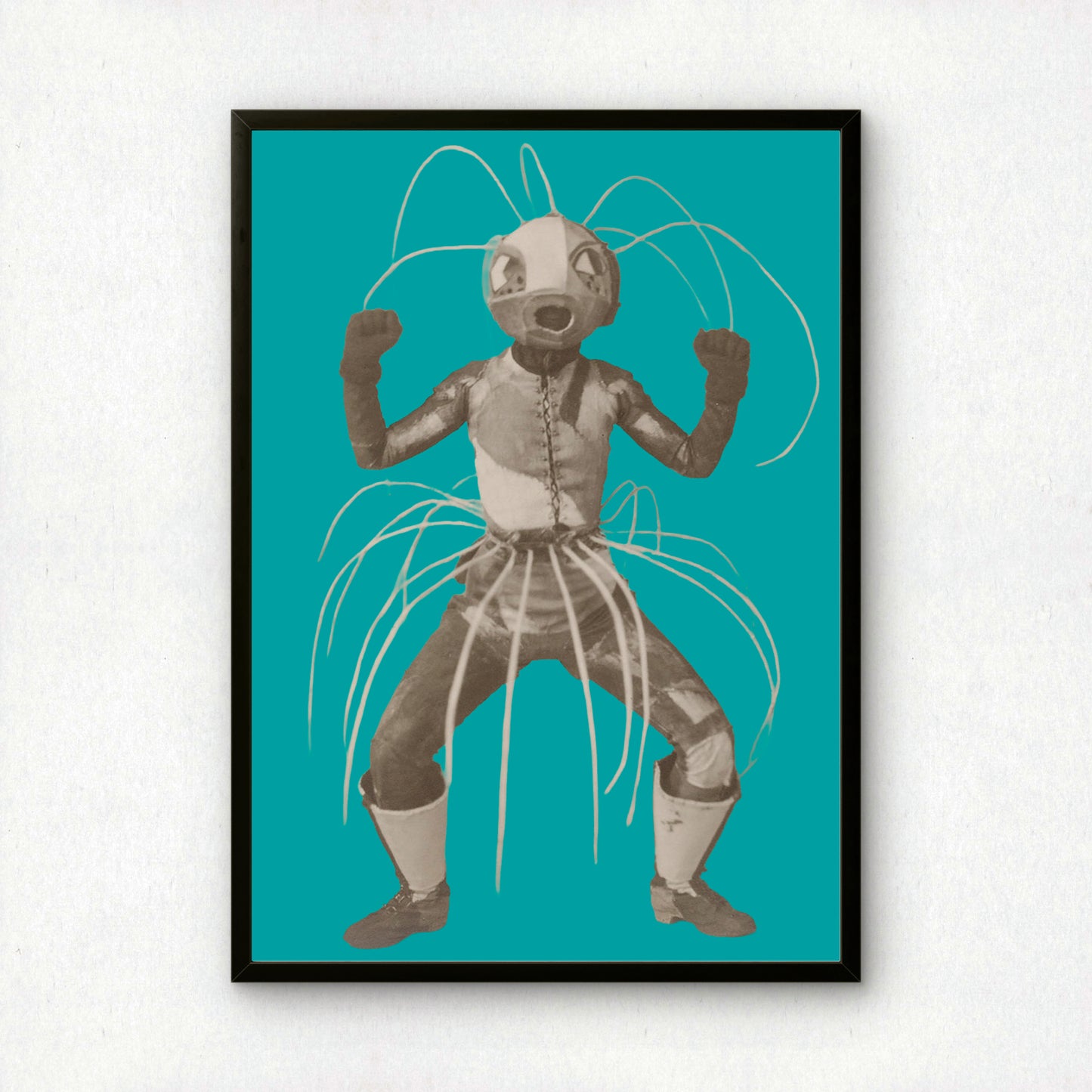 Toboggan Woman Tanzmasken Print | Lavinia Schulz & Walter Holdt Dance Mask Photograph | German Expressionist Wall Art