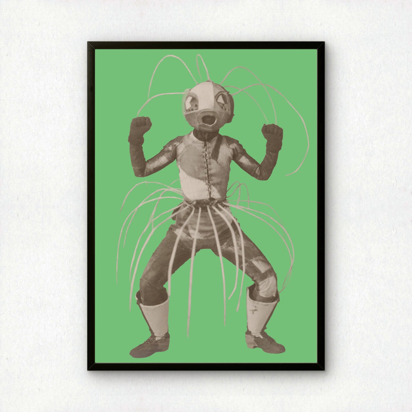 Toboggan Woman Tanzmasken Print | Lavinia Schulz & Walter Holdt Dance Mask Photograph | German Expressionist Wall Art