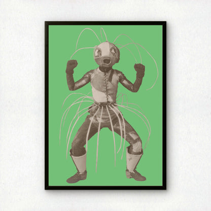 Toboggan Woman Tanzmasken Print | Lavinia Schulz & Walter Holdt Dance Mask Photograph | German Expressionist Wall Art