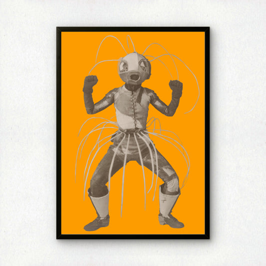 Toboggan Woman Tanzmasken Print | Lavinia Schulz & Walter Holdt Dance Mask Photograph | German Expressionist Wall Art