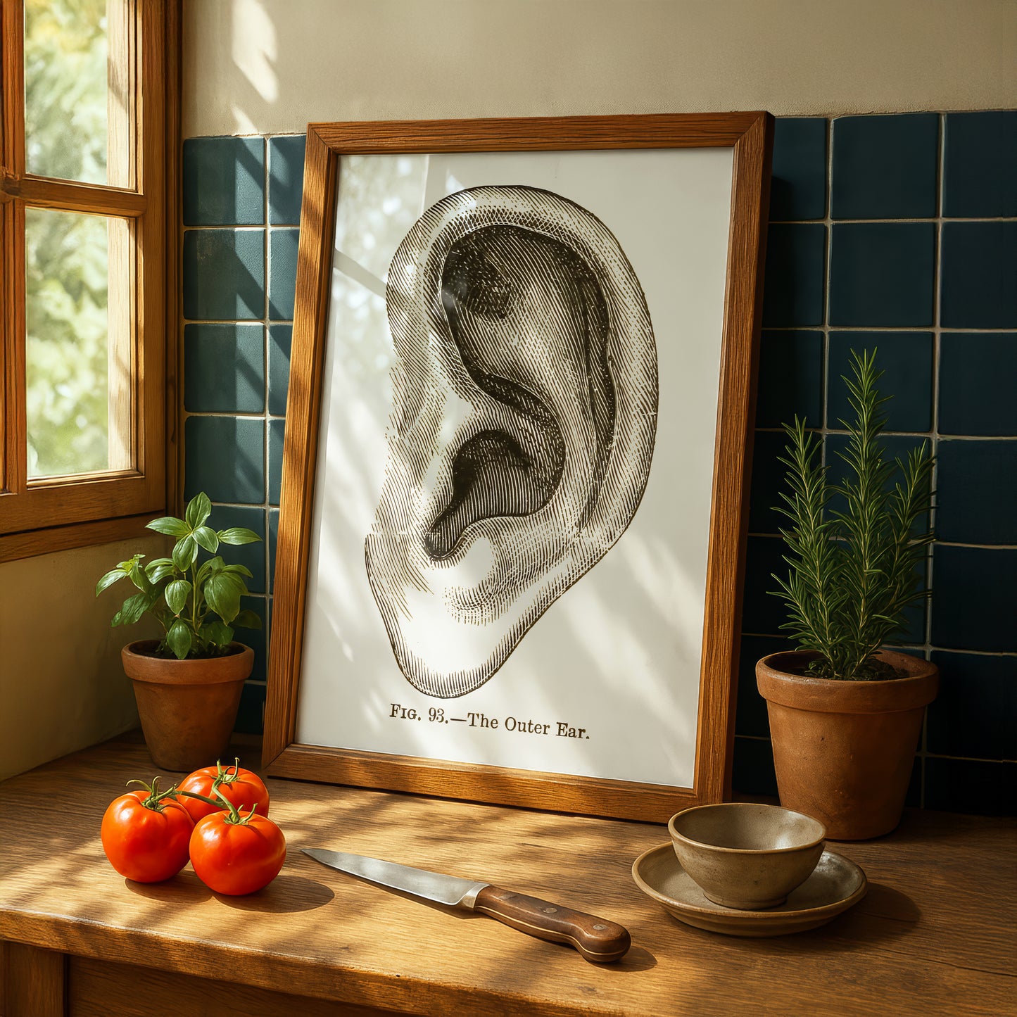 The Outer Ear Fine Art Print | Gift for Musician, Music Fan | Premium Giclée Wall Art