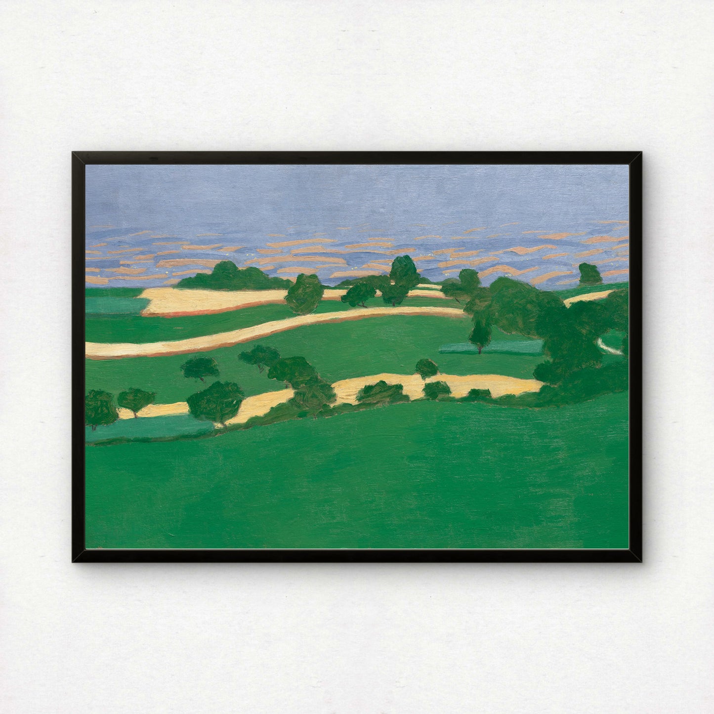 Félix Vallotton Art Print | Corn Fields (Detail) | Premium Wall Art