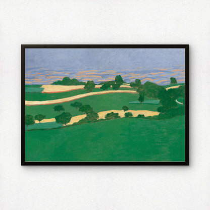 Félix Vallotton Art Print | Corn Fields (Detail) | Premium Wall Art