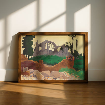 Félix Vallotton Art Print | The Church of Souain | Premium Wall Art