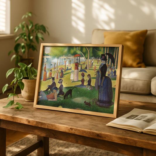 A Sunday Afternoon on the Island of La Grande Jatte by Georges Seurat | Fine Art Print