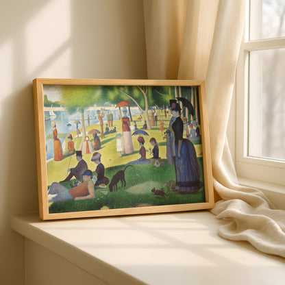A Sunday Afternoon on the Island of La Grande Jatte by Georges Seurat | Fine Art Print
