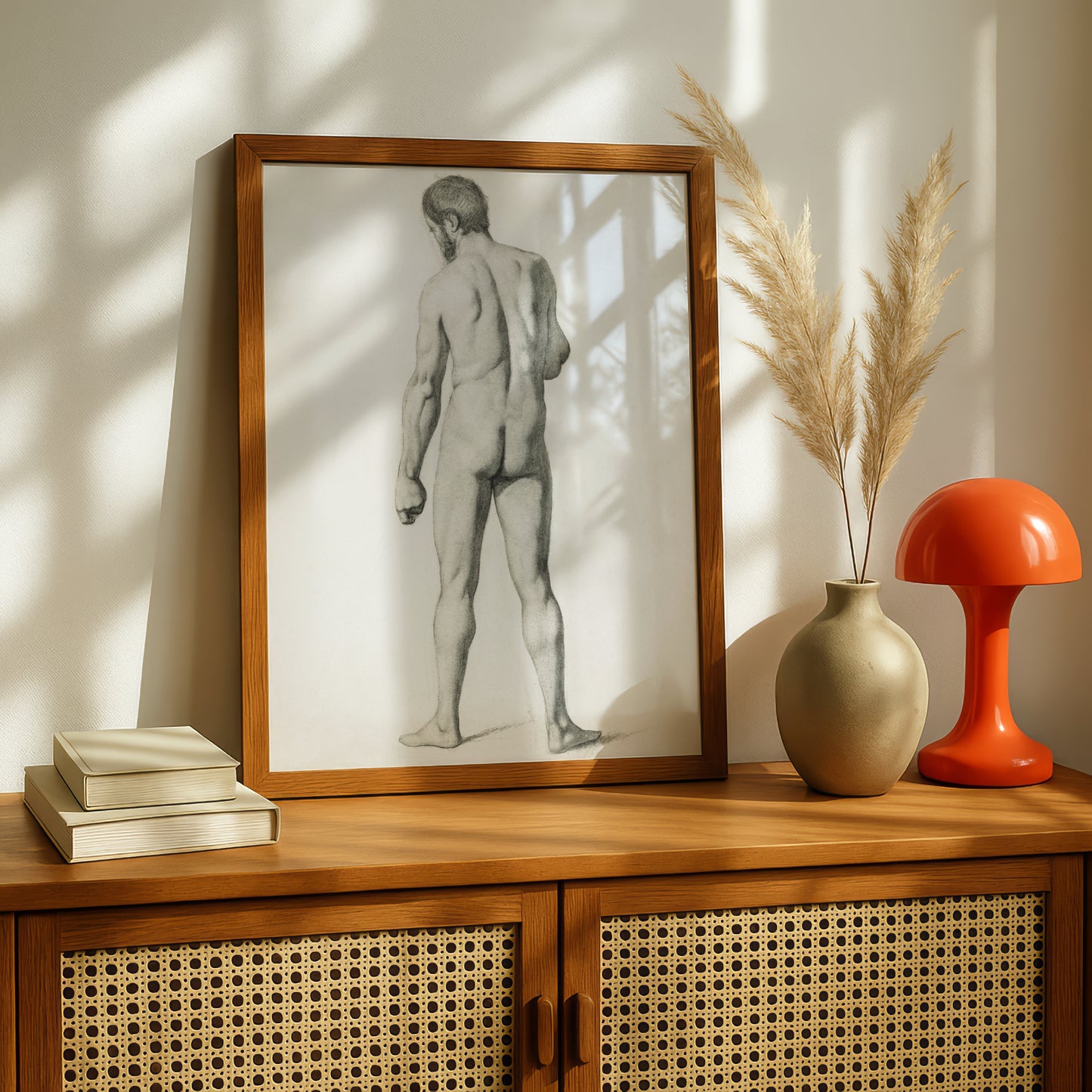 Academic Nude, Seen from the Back by Paul Cezanne Print | Premium Giclee Art Print | Post-Impressionist Wall Art | Museum Quality Reproduction